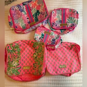 Lilly Pulitzer Packing Cubes set of 5